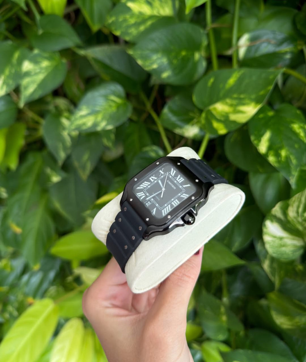 CARTIER SANTOS BLACK