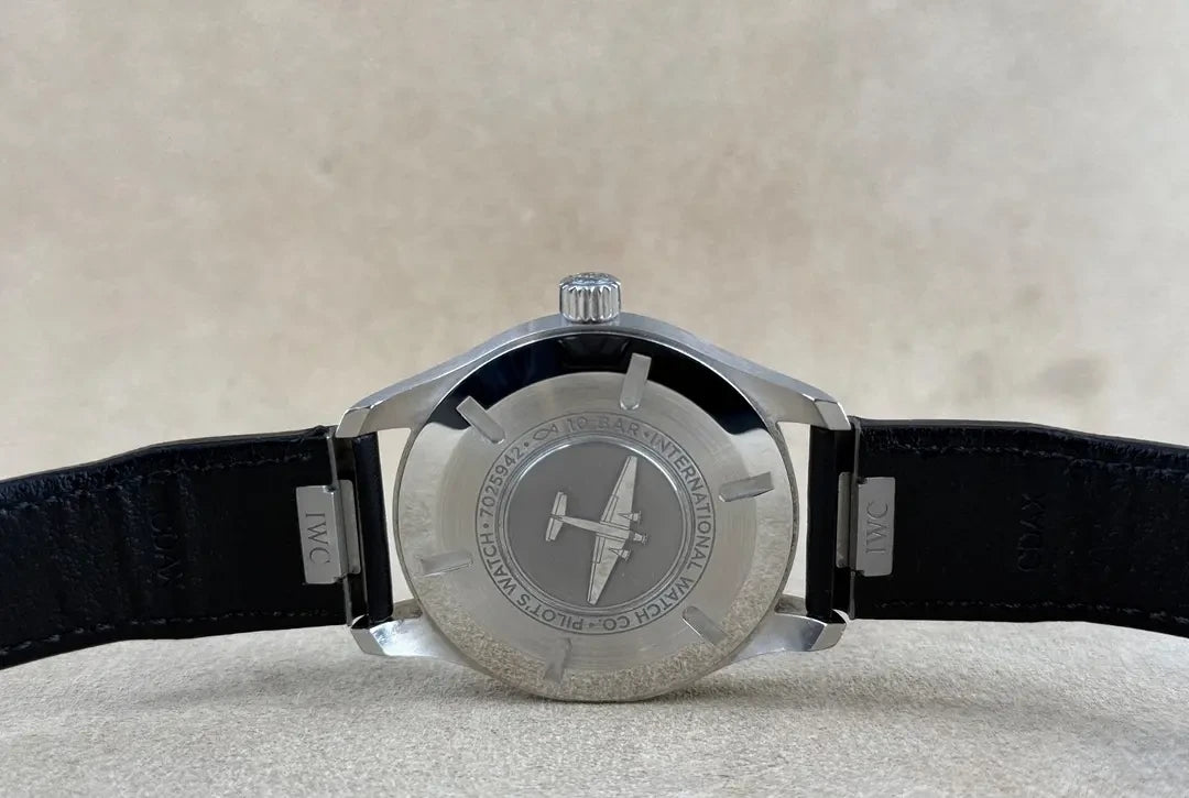 IWC Mark XX IW328201 40mm Black Dial
